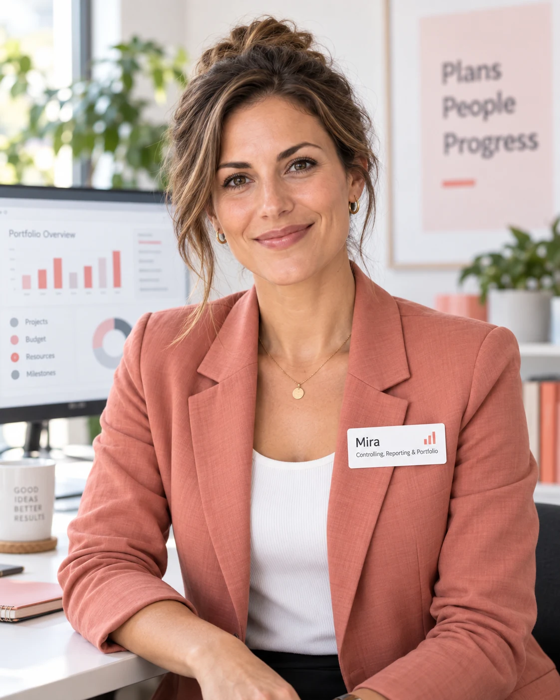 Porträt von Mira